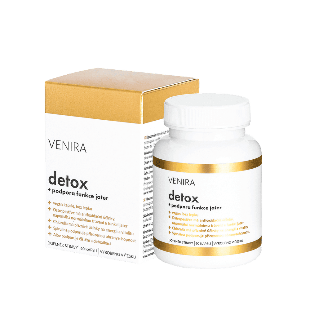 Venira Detox + liver function support 60 capsules