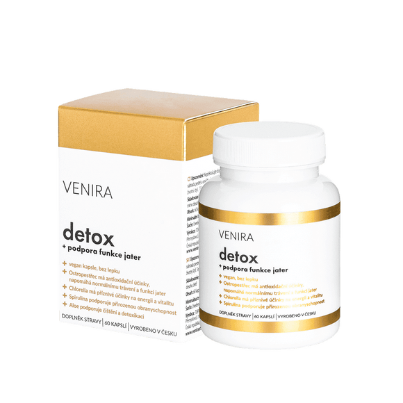 Venira Detox + liver function support 60 capsules