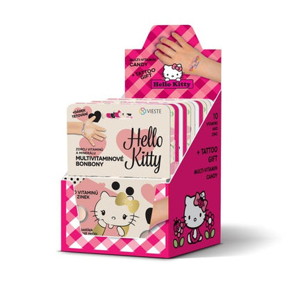 Vieste Multivitamin Hello Kitty box 12x12 tablets + tattoos