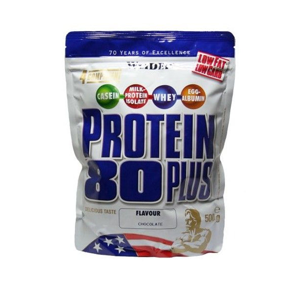 WEIDER Protein 80 Plus strawberry bag 500 g - mydrxm.com