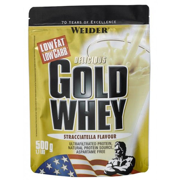 WEIDER Gold Whey vanilla bag 500 g - mydrxm.com