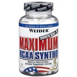 WEIDER Maximum BCAA Syntho 120 capsules - mydrxm.com