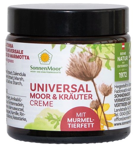 SonnenMoor Universal Moor and Herbal Cream with Marmot Fat