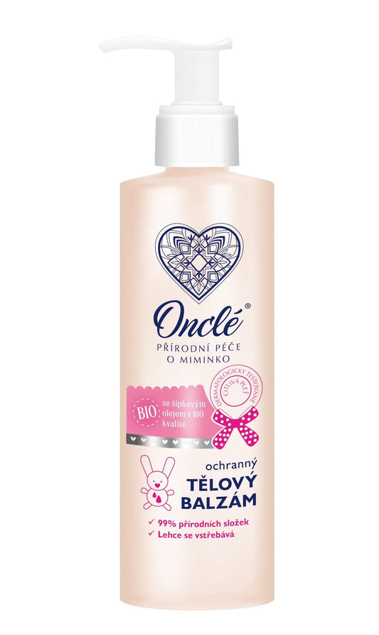 ONCLÉ BIO Rosehip Protective Body Balm 200 ml - mydrxm.com