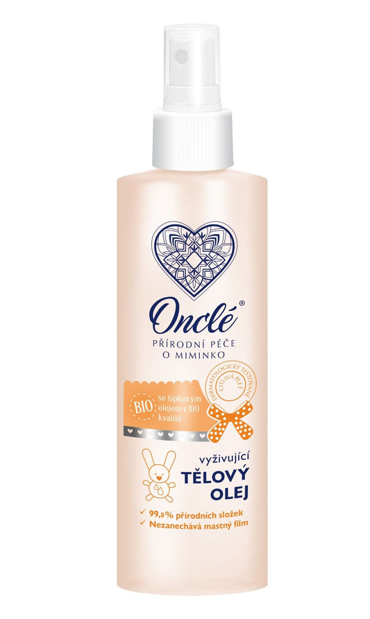 ONCLÉ Nourishing Body Oil with Organic Rosehip Oil 200 ml - mydrxm.com