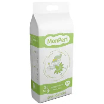 MonPeri ECO Comfort XL 12-16 kg baby diapers 46 pcs