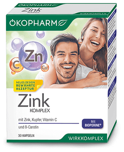 Ökopharm zinc complex 30 capsules