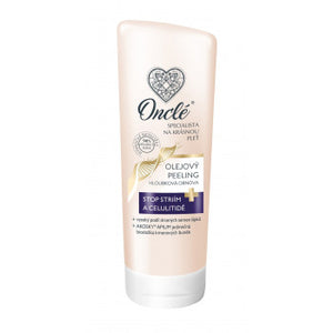 Onclé Oil scrub with stem cells against stretch marks and cellulite 200 ml - mydrxm.com