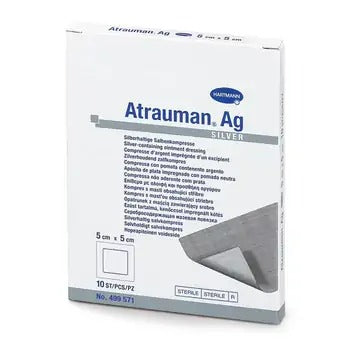 Atrauman Ag Sterile compress 5 x 5 cm 10 pcs