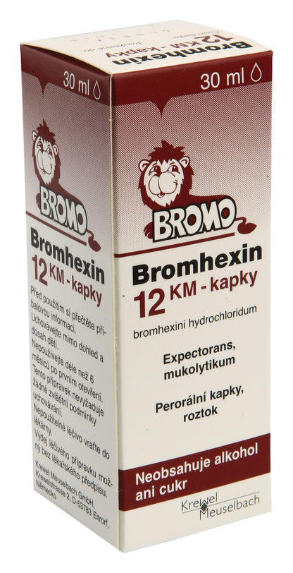 BROMHEXIN 12 KM DROPS 30 ml