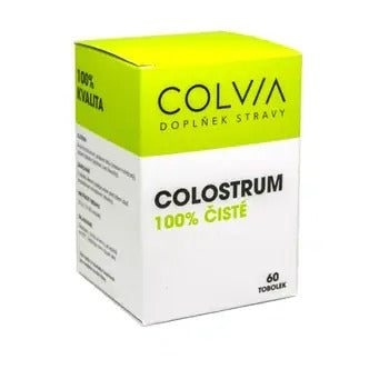 COLVIA 100% pure Colostrum 60 capsules