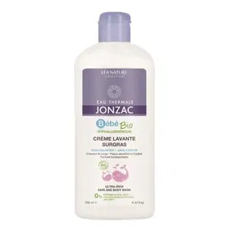 JONZAC Bébé Baby cleansing hair and body cream BIO 250 ml