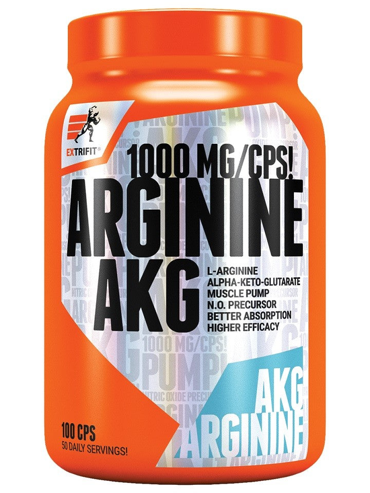 EXTRIFIT ARGININE AKG 1000mg 100 capsules