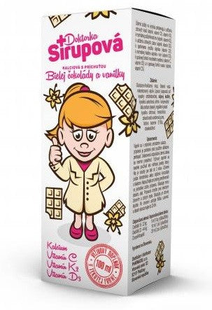 Pharmadis Doctor Calcium Syrup White chocolate + vanilla 100ml for Girls