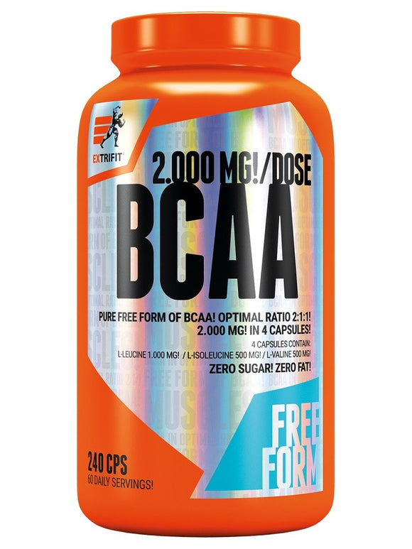 EXTRIFIT BCAA 2: 1: 1 Pure 240 capsules