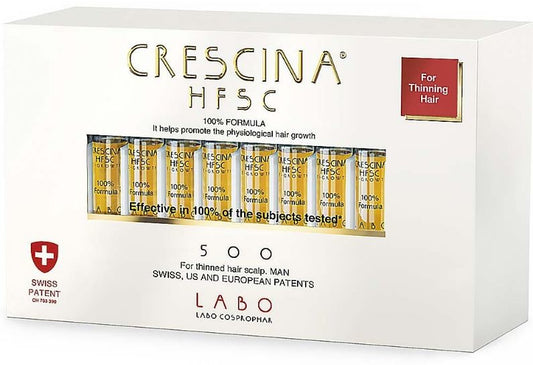 Labo Cosprophar Crescina HFSC 100% Formula 500 MAN 20x3.5ml