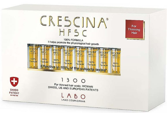 Labo Cosprophar Crescina HFSC 100% Formula 1300 WOMAN 20x3.5ml