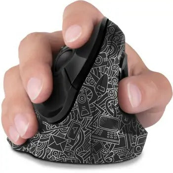 Connect IT CMO-2705-DD ergonomic vertical doodle mouse