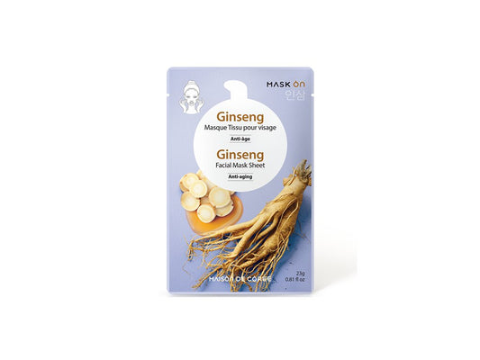 MASK ON GINSENG FACIAL MASK 23 ml KOREA