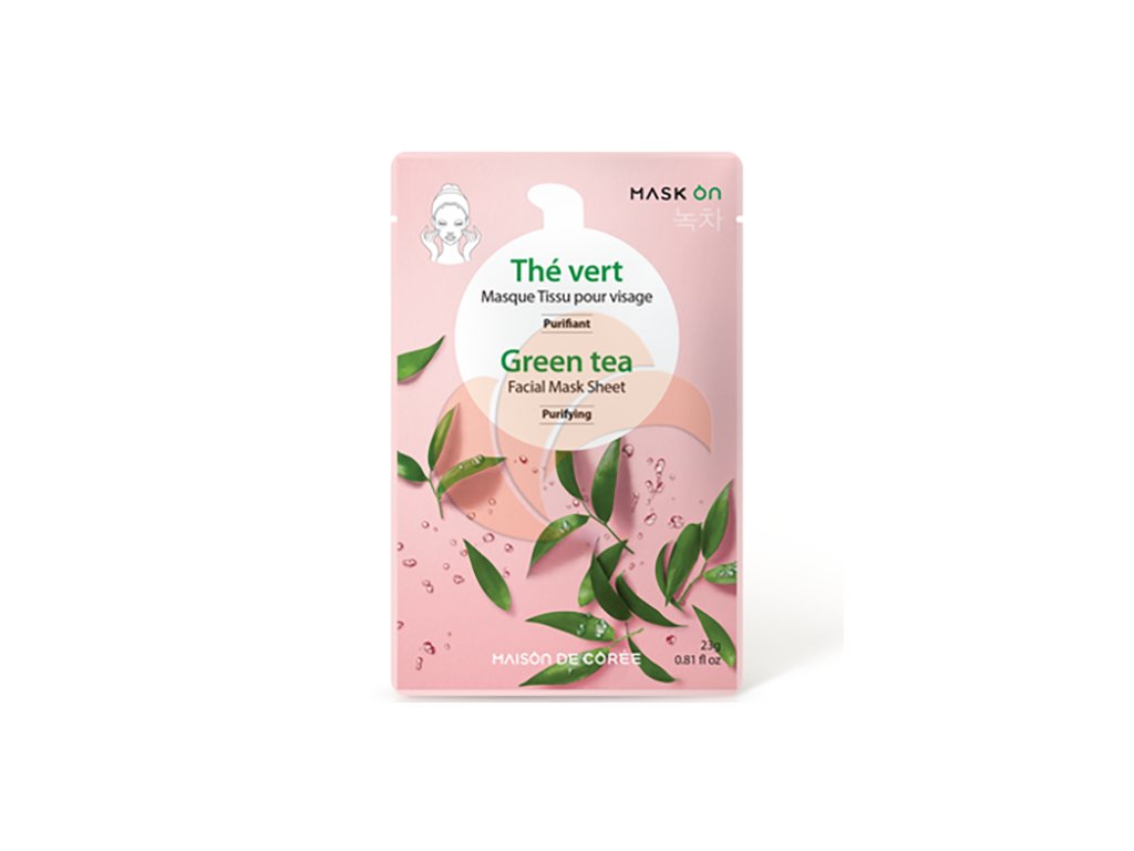 MASK ON GREEN TEA FACIAL MASK 23 ml KOREA