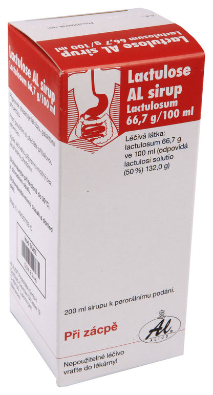 Lactulose AL 667mg / ml syrup 200 ml