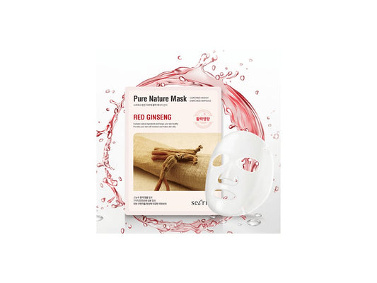 PURE NATURE MASK RED GINSENG SHEET MASK 25 ml KOREA