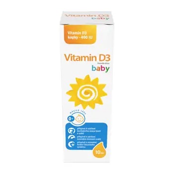 Vitamin D3 Baby 400 IU drops 10 ml