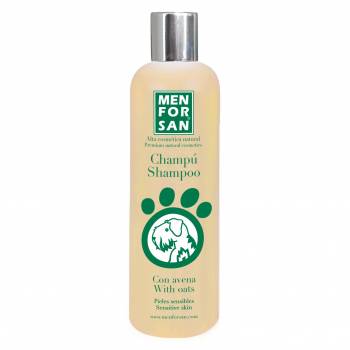 Menforsan Natural shampoo with oat for dogs with sensitive hair 300 ml