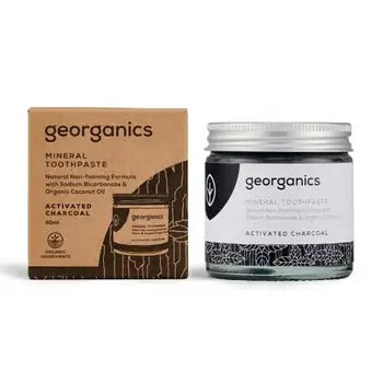 Georganics Activated carbon mineral toothpaste 60 ml