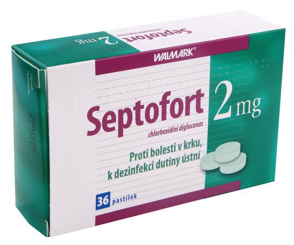 Walmark Septofort 36 pastilles