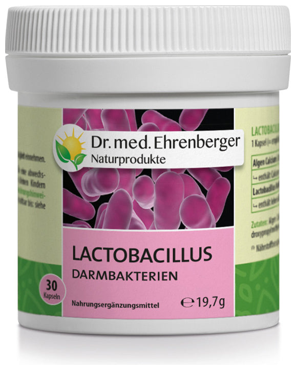 Dr. Ehrenberger Lactobacillus intestinal bacteria 30 capsules