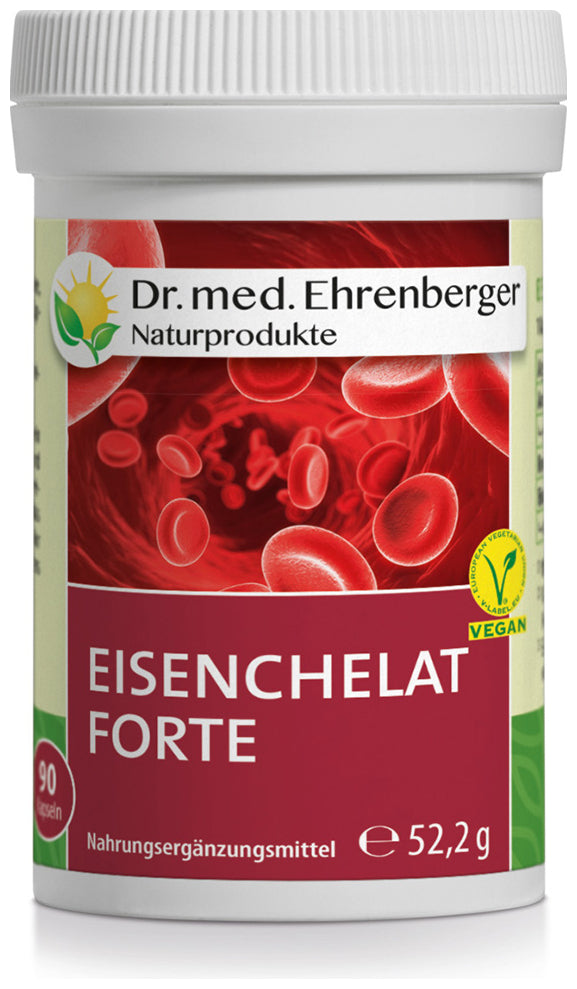 Dr. Ehrenberger iron chelate forte 90 capsules