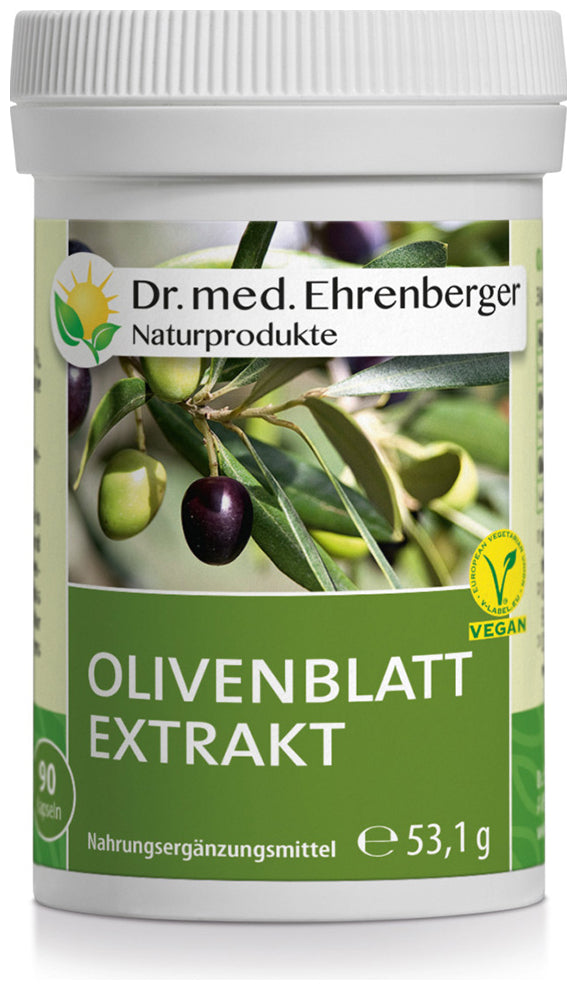 Dr. Ehrenberger Olive Leaf Extract 90 Capsules