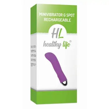 Healthy life Rechargeable Mini vibrator G Spot purple