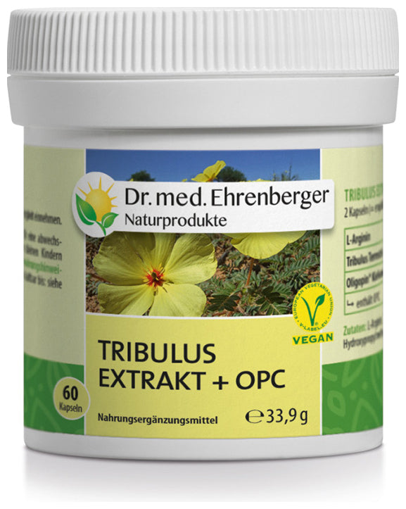 Dr. Ehrenberger Tribulus Extract + OPC 60 Capsules