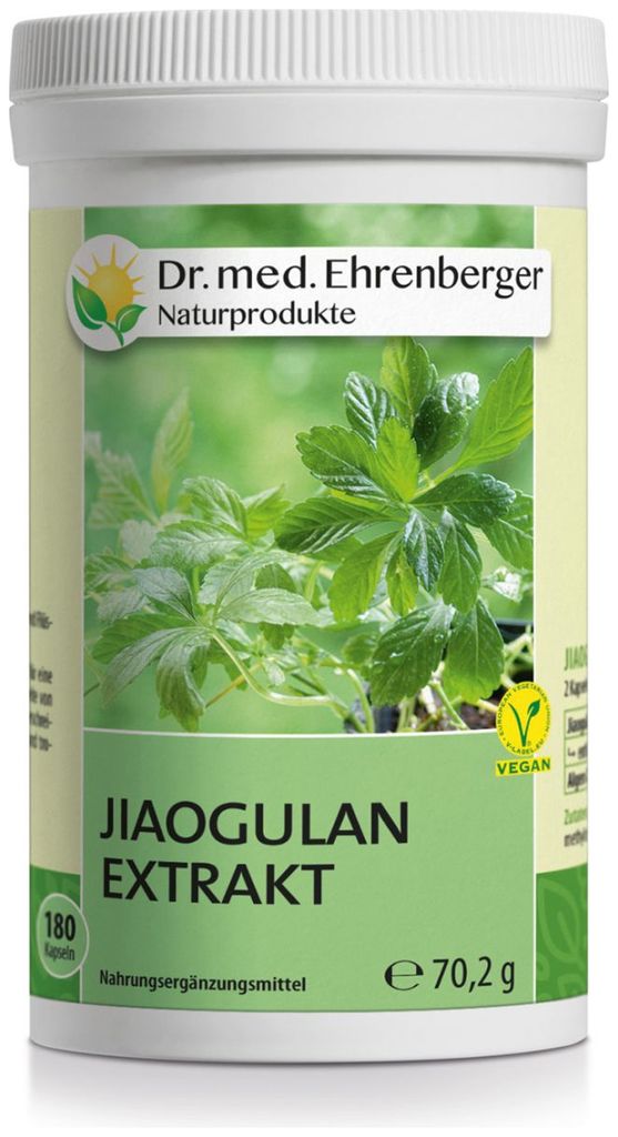 Dr. Ehrenberger Jiaogulan Extract 180 Capsules