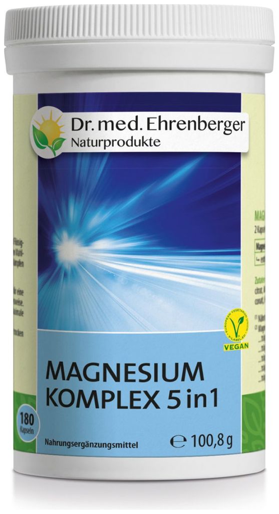 Dr. Ehrenberger Magnesium Complex 5-in-1; 180 capsules