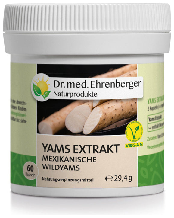Dr. Ehrenberger Yams Extract 60 Capsules
