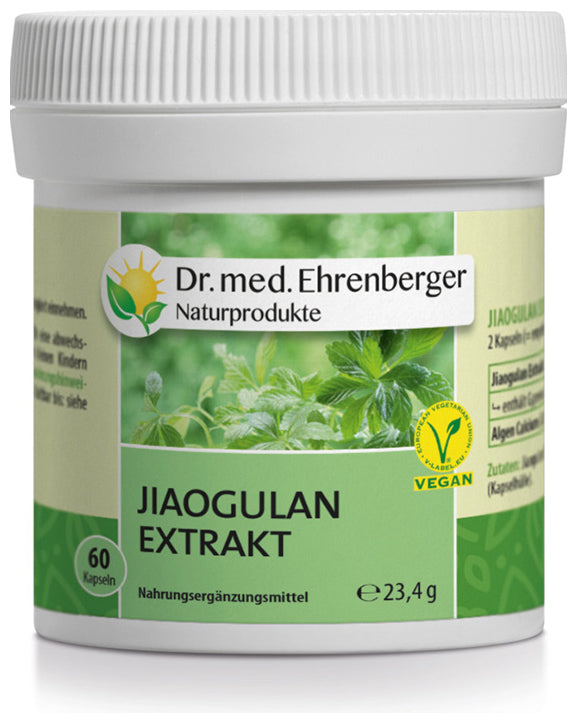 Dr. Ehrenberger Jiaogulan Extract 60 Capsules