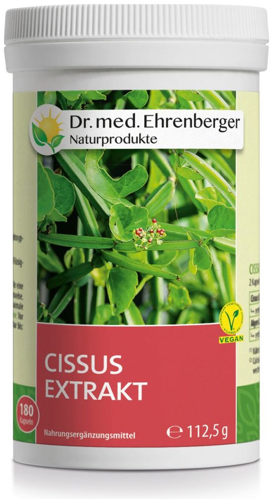 Dr. Ehrenberger Cissus extract 180 capsules