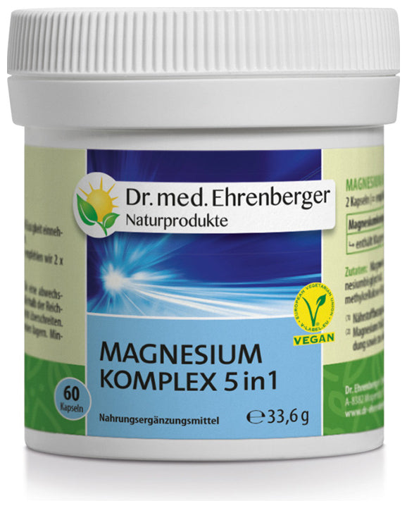 Dr. Ehrenberger Magnesium Complex 5-in-1; 60 capsules
