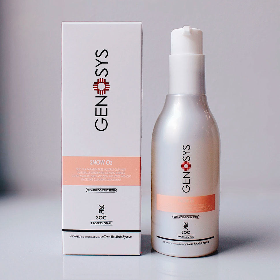 GENOSYS Snow O2 Cleanser, 180 ml – My Dr. XM