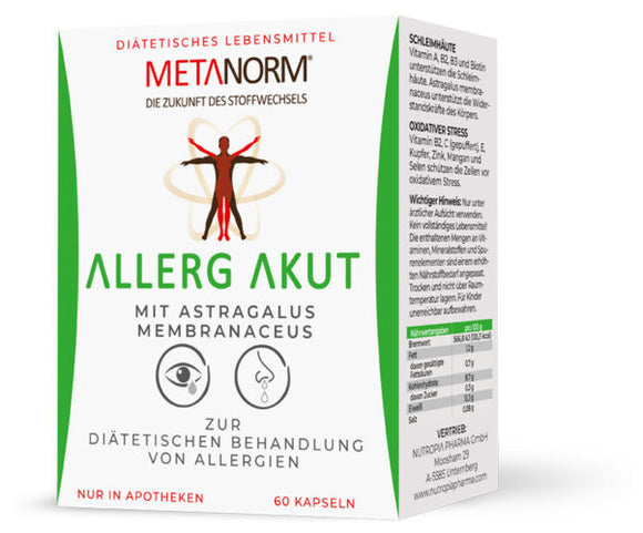 Metanorm Allerg Acute 60 capsules