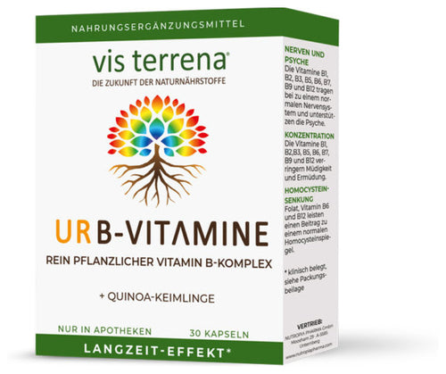 Vis Terrena Ur B vitamin 30 capsules