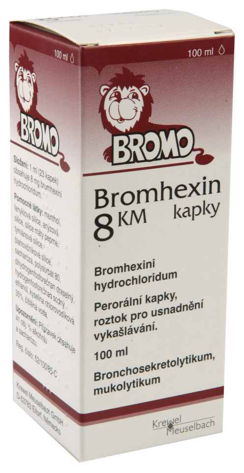 Bromhexin 8 KM drops 100 ml