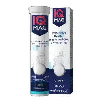 IQ Mag Magnesium 375 mg + vitamin B6 20 effervescent tablets