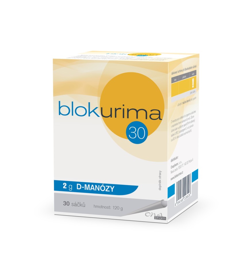 Blokurima 2g D-mannose bags 30x4g