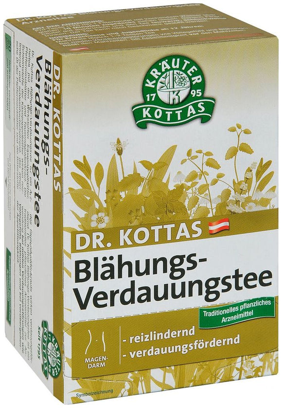Dr. Kottas flatulence digestion tea 20 teabags