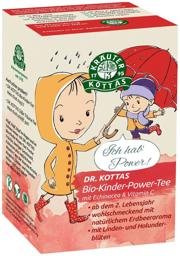 Dr. Kottas organic kids power tea 20 teabags