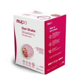 NUPO Diet Strawberry Shake 12x32 g